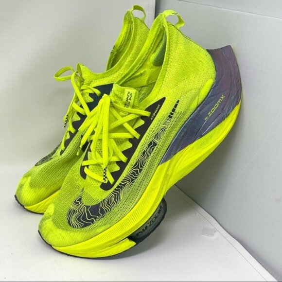 Nike Air Zoom Alphafly Next Ekiden Volt Mens Size 13 atomknit DC5238 702 main image 10